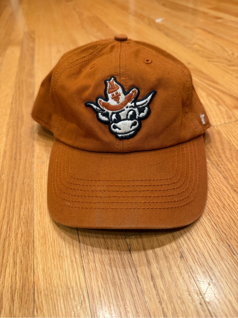 Texas Longhorns Rust Brown Embroidered Cowboy Cow Baseball Style Hat